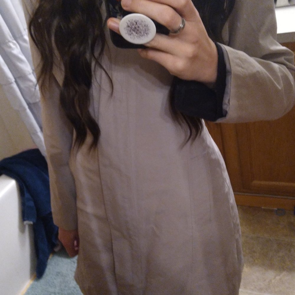 John Lewis trench rain coat